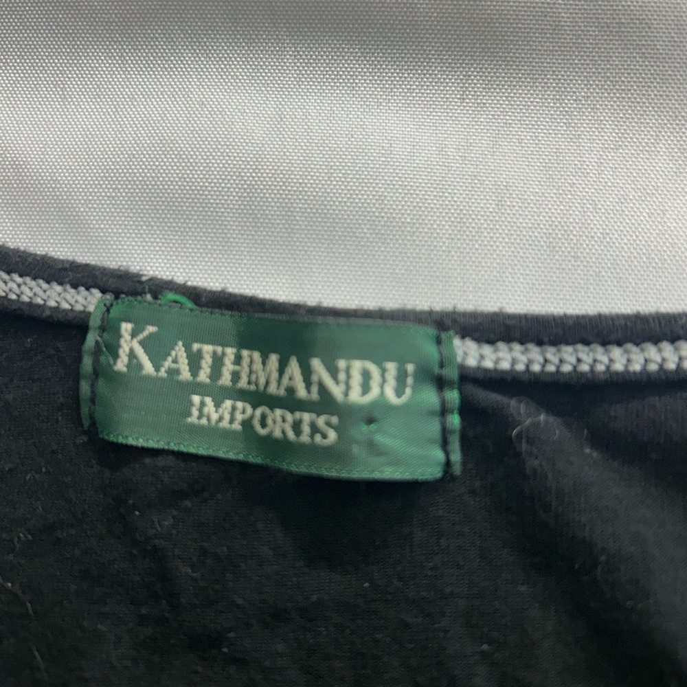 Kathmandu Black and Multicolor Tie-Dye Tank Top - Picture 4 of 5